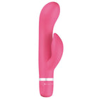 Rosa b swish bwild classic marine rabbit vibrator guava mit glattem design und silbernem akzentband am boden
