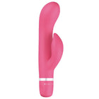 Rosa b swish bwild classic marine rabbit vibrator guava mit glattem design und silbernem akzentband am boden