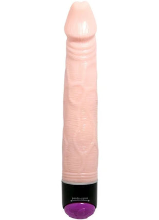 Rosa silikonvibrator mit schwarzer und lila basis baile adour club realistischer vibrator 23 cm natürlich