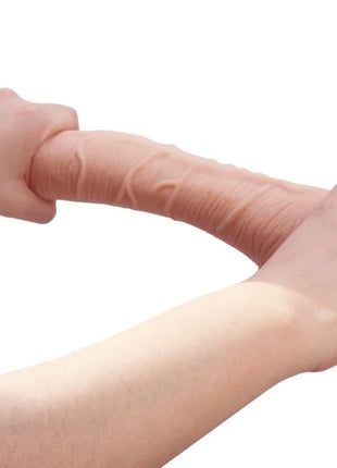Baile alex realistischer hautdildo 27 cm aus hautfarbenem silikon mit detailreichen ridges und natürlicher textur