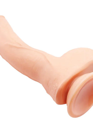 Peachfarbener silikon dildo mit saugnapf basis 26 cm von BAILE beautiful jack