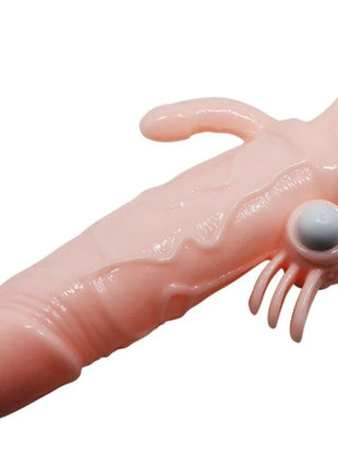 Pink silikon-tintenfisch-vibrator mit weißem auge und tentakeln für klitoris- und analstimulation von BAILE