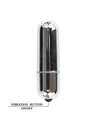 Baile brave man rabbit vibrator penisverlängerung mit glänzendem chromfinish und on off knopfdruck am unteren ende