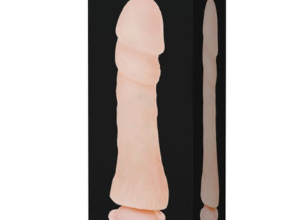 Baile der große penis natürlicher realistischer dildo 23 5 cm pfirsichfarbiges silikon mit realistischen konturen