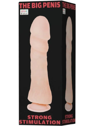 Baile der große penis natürlicher realistischer dildo 23 5 cm pfirsichfarbiges silikon mit realistischen konturen