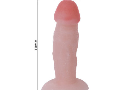 Pink silikon dildo von baile mit 30 mm kopf und 110 mm länge der kleine penis aber stecker 11 cm