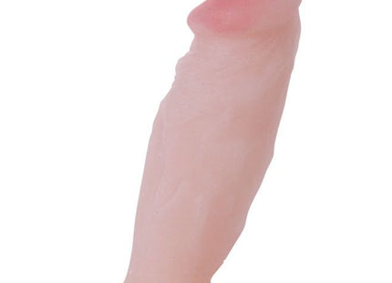 Pink silikon dildo baile der kleine penis aber stecker 11 cm mit abgerundeter spitze und strukturierter oberfläche