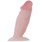 Pink silikon dildo baile der kleine penis aber stecker 11 cm mit abgerundeter spitze und strukturierter oberfläche