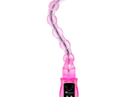 Baile distortion dreifach rosa stimulator pinkes transparentes flexibles silikon-lampe mit biegsamem design und smiley-bedienfeld