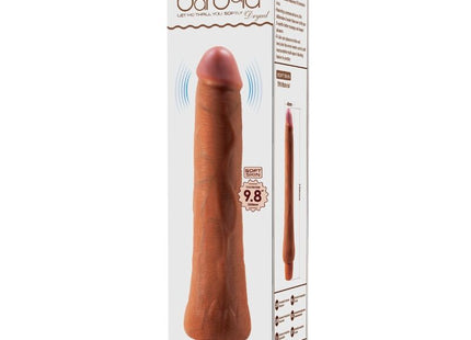 Baile dryad realistischer vibrator 25 cm mulatte mit hautfarbenem silikon und mehrstufiger vibration
