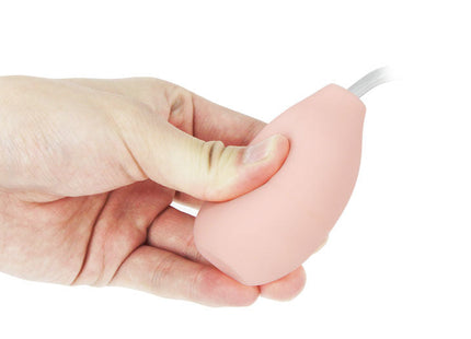 Rosa silikon handförmiger baile eros realistischer ejakulator penis mit dünnem draht am oberen rand