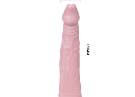 Pink silikon dildo 180mm lang 20mm breit von baile fantasy vibe extension für erweitertes spielzeug