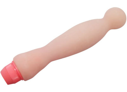Pink silikon rückenvibrator flexi vibe sensual von BAILE mit abgerundetem kopf und zulaufender basis 22 cm