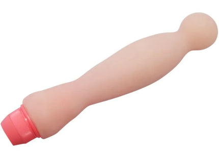 Pink silikon rückenvibrator flexi vibe sensual von BAILE mit abgerundetem kopf und zulaufender basis 22 cm