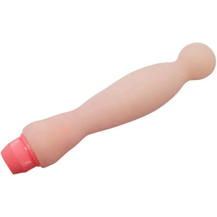 Pink silikon rückenvibrator flexi vibe sensual von BAILE mit abgerundetem kopf und zulaufender basis 22 cm