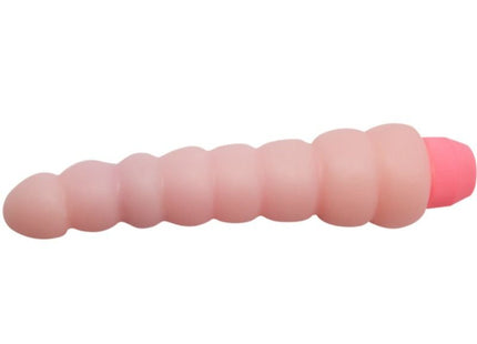 Baile flexi vibe sensual spine flexibler vibrator 19 cm rosa silikon mit segmentierter, gerippter struktur und hellerer spitze