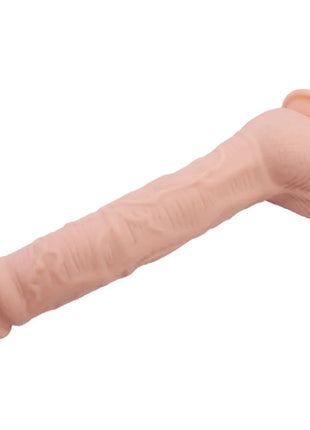 Baile flexibler realistischer dildo in pink aus silikon mit strukturierter oberfläche und abgerundetem kopf