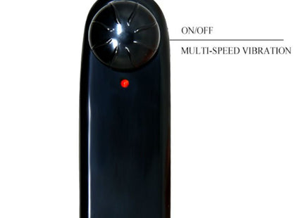 Schwarzer handvibrator baile größerer mann rücken mit vibration mit glossy finish und multi-speed funktionen