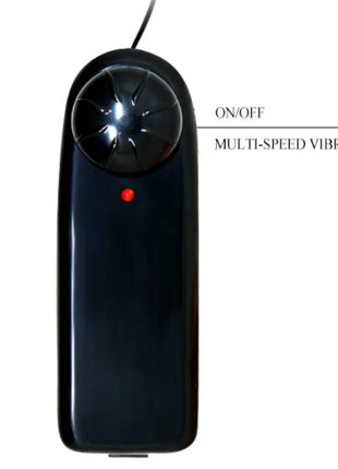 Schwarzer handvibrator baile größerer mann rücken mit vibration mit glossy finish und multi-speed funktionen