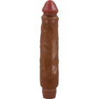 Baile jack realistischer vibrator 26 cm mulatte braun silikon dildo mit roter spitze und strukturierter oberfläche