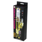 Cleares und goldfarbenes sibertia passion vibrierendes toy mit transparentem körper und fernbedienung von baile