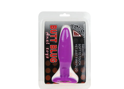 Baile kleiner rosa analstecker 15 cm in klarer plastikverpackung mit schwarzer und roter markenkennzeichnung