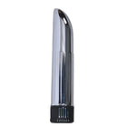 Baile lady finger vibrator glänzend verchromt mit elegantem geschwungenem design und schwarzer strukturierter basis