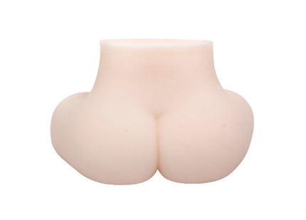 Beige silikon butt geformtes novelty objekt von baile leidenschaft lady ii blume vagina und ano