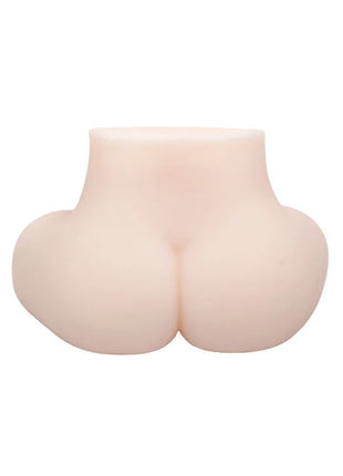 Beige silikon butt geformtes novelty objekt von baile leidenschaft lady ii blume vagina und ano