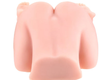 Pink silikon butt plug mit realistischen konturen und glatter hautfarbener oberfläche für baile leidenschaft lady masturbator stimme 3d