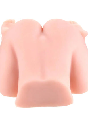 Pink silikon butt plug mit realistischen konturen und glatter hautfarbener oberfläche für baile leidenschaft lady masturbator stimme 3d