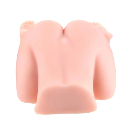 Pink silikon butt plug mit realistischen konturen und glatter hautfarbener oberfläche für baile leidenschaft lady masturbator stimme 3d