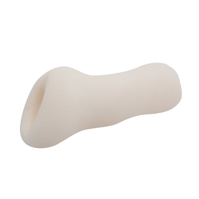 Creamfarbener, glatter silikon-knochenförmiger leedenschaft lady murcia masturbator mit hohlem zentrum