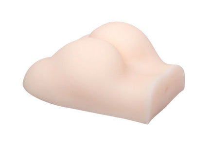 Beiger silikon-körperkissen in po-form von baile leidenschaft lady vagina und ano für komfort und entspannung