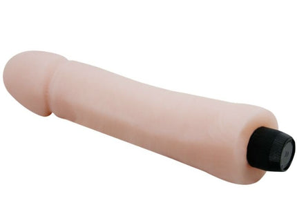 Baeile love companion dildo vibrator 25 cm pink silikon mit schwarzer strukturierter kappe am ende