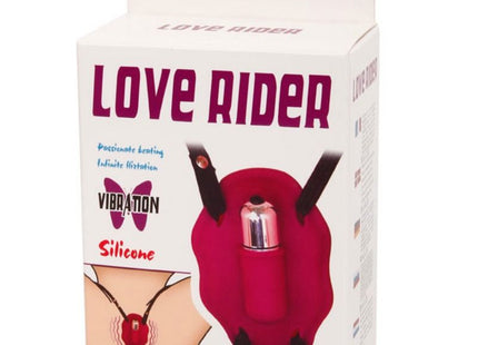 Pink silikon love fahrergurt mit vibration und schwarzen riemen für paare