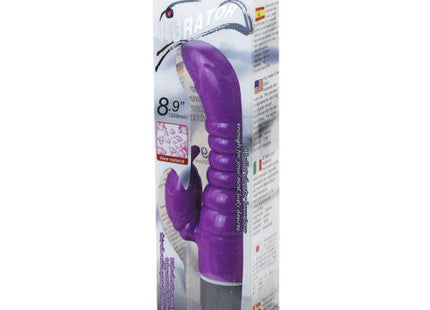 Baile lovet vibrator sensation flieder 8,5 zoll silikone vibrierender stimulator in lila und grau in transparenter verpackung