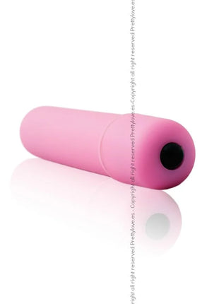 Pink silikonvibrator mit schwarzer rundspitze baile magic x10 vibrierende kugel