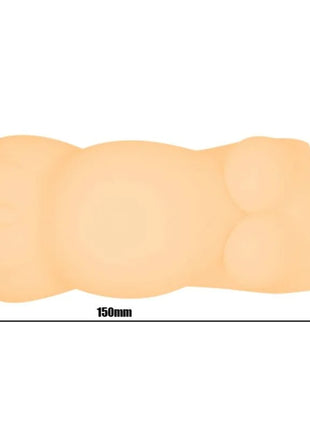 Peachfarbenes silikon-analplug 150mm lang 65mm breit baile mnnlicher minimasturbator für schwangere frauen