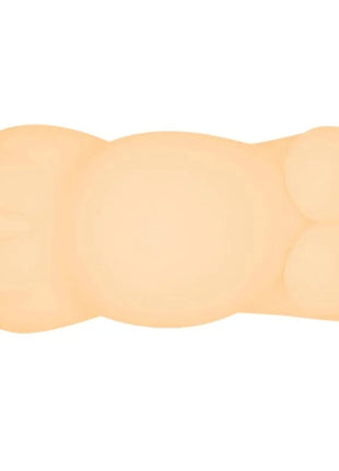 Beige silikon minimasturbator von baile mit realistischen konturen und matter oberfläche für schwangere frauen