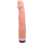Pink silikon dildo mit strukturierten rippen und lilablauem sockel baile natürlicher realistischer vibrator 22 cm