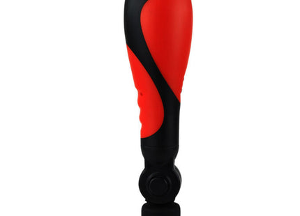 Baile oral sex lover 30v mit adapter ergonomischer silikongriff rot und schwarz mit saugnapfbasis