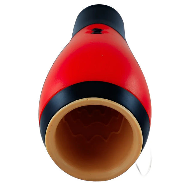 Baile oral sex lover 30v roter und schwarzer haartrockner mit beige innenmundstück und adapter
