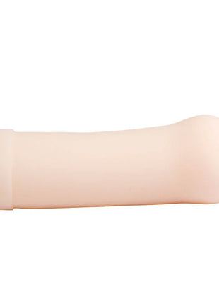 Pale pink silikon dildo mit abgerundetem kopf und zugespitzter basis von baile passion lady mund masturbator