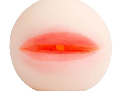 Pink silikon mundmasturbator baile passion lady mit zentralem orangefarbenem leuchten