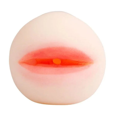 Pink silikon mundmasturbator baile passion lady mit zentralem orangefarbenem leuchten