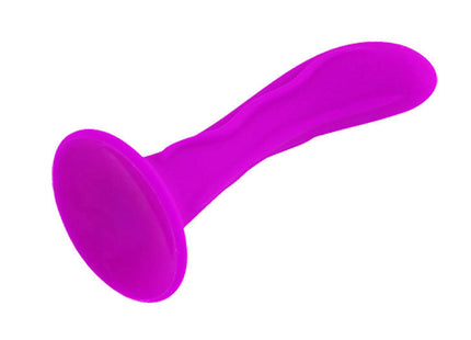 Vibranter lila silikon saugstecker von BAILE passion starker saugstecker unisex mit starker haftung