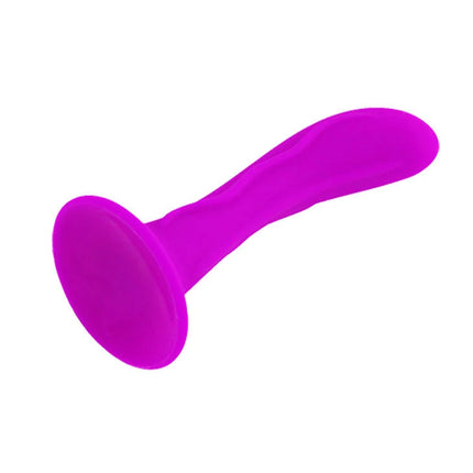 Vibranter lila silikon saugstecker von BAILE passion starker saugstecker unisex mit starker haftung