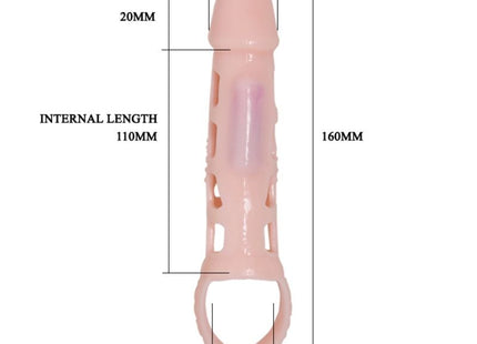 Pink silikon cock ring mit strukturierter, perforierter oberfläche und verstellbarem innendurchmesser von BAILE