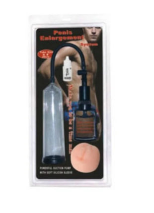Schwarzes und durchsichtiges penis vakuumsystem mit weicher silikonmanschette von baile zur penisvergrößerung 25 cm